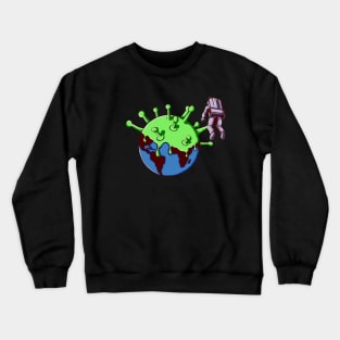 the astronaut Crewneck Sweatshirt